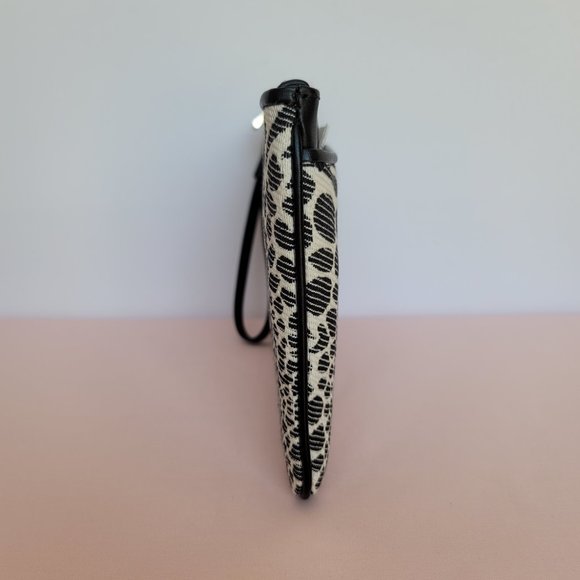 MICHAEL KORS Jet Set Charm Signature Logo Wristlet/Pouch- Black Multi ⭐ - Picture 11 of 16